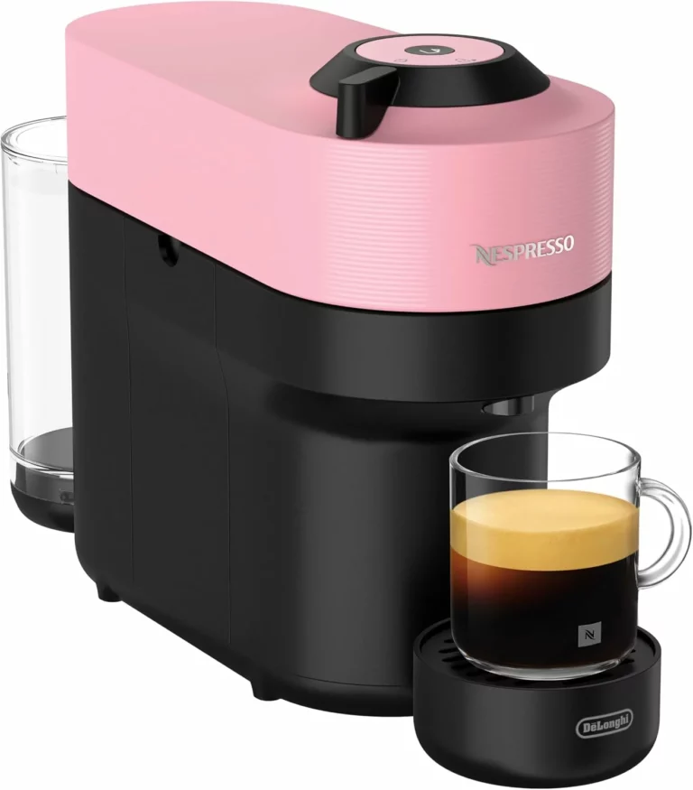 Nespresso De’Longhi Vertuo Pop cafetera de cápsulas rosa