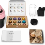 Nespresso De'Longhi Vertuo Pop cafetera de cápsulas rosa