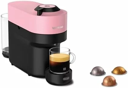 Nespresso De’Longhi Vertuo Pop cafetera de cápsulas rosa