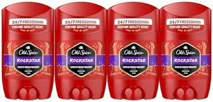 Old Spice Rockstar desodorante en barra pack 4 x 50 ml por 10,99 €