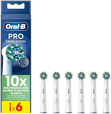 Oral-B CrossAction cabezales de recambio pack de 6
