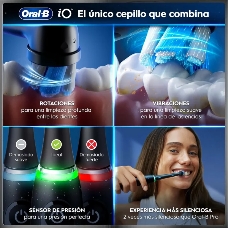Oral-B iO 10 cepillo eléctrico con 3 cabezales