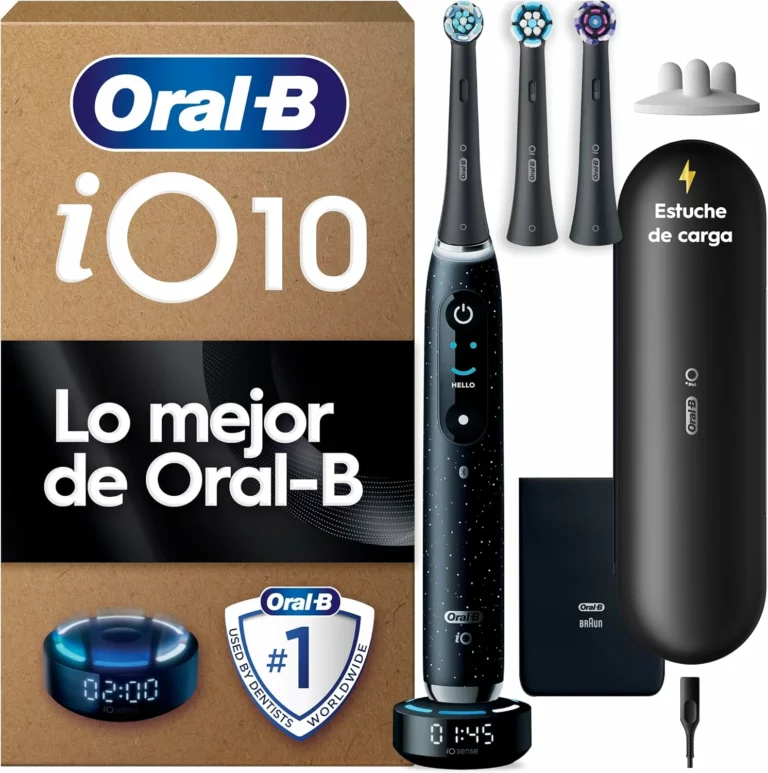 Oral-B iO 10 cepillo eléctrico con 3 cabezales