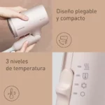 Ordenador portatil Secador de pelo Panasonic Nanoe EH-NA7M-P825 rosa plegable