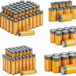 Pack ahorro Amazon Basics de 108 pilas alcalinas