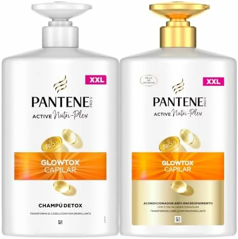 Pack Pantene Pro-V Glowtox champú detox y acondicionador