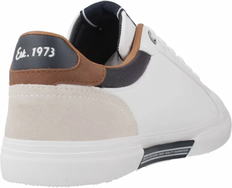 Pepe Jeans Kenton Court M zapatillas blancas de piel para hombre