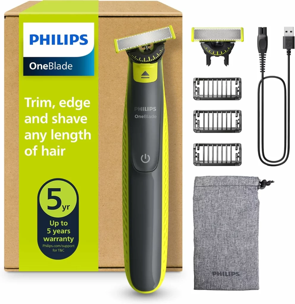 Philips OneBlade 360 recortadora y afeitadora para barba