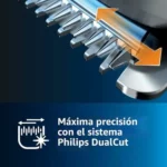 Philips Serie 5000 HC5630/15 cortapelos con 3 peines y funda