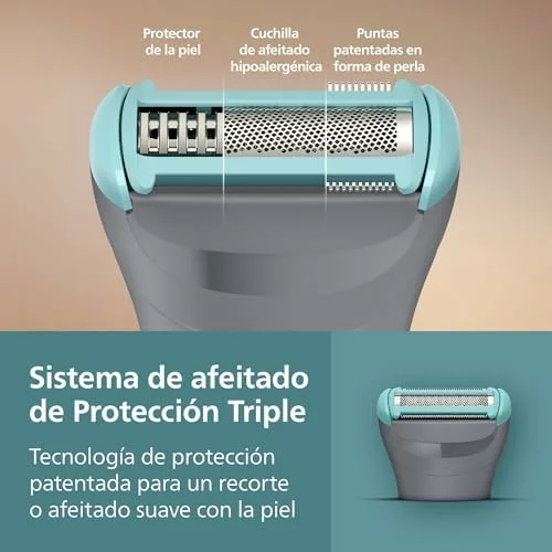 Philips Series 3000 afeitadora corporal masculina impermeable