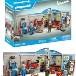 PLAYMOBIL Cars 71620 Taller Vespa años 60