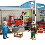 PLAYMOBIL Cars 71620 Taller Vespa años 60