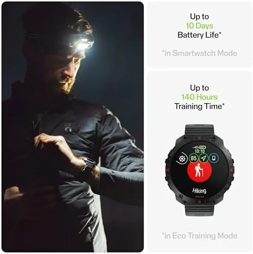 Polar Grit X2 Pro, reloj outdoor GPS con cristal de zafiro