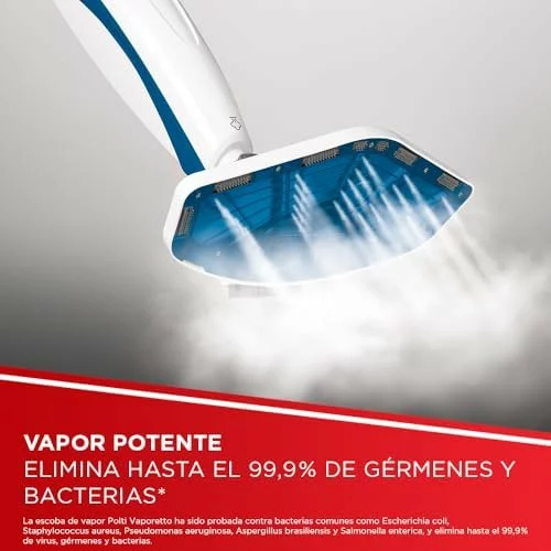 Polti Vaporetto SV460 Double escoba de va 2 en 1 con limpiador portátil