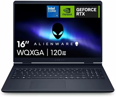Portátil gaming Alienware 16 con Intel Core 9 270H y RTX 5070