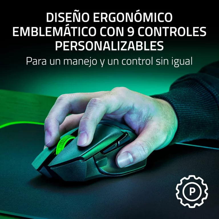 Razer Basilisk V3 X HyperSpeed ratón gaming inalámbrico