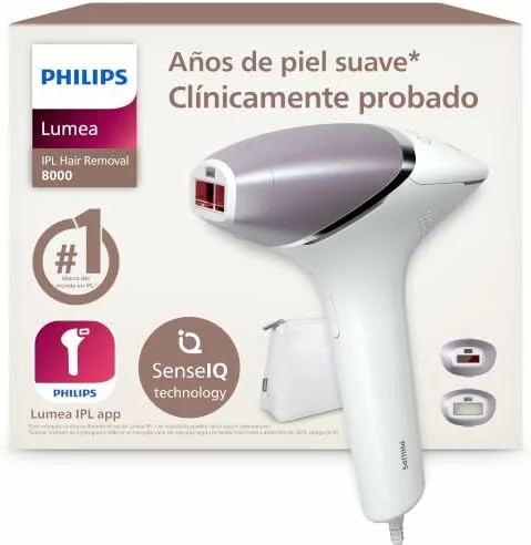 Philips Lumea IPL Serie 8000 BRI944/00 con accesorios para cuerpo y cara