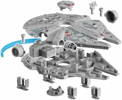 Revell Halcón Milenario Build & Play maqueta Star Wars con luces y sonido
