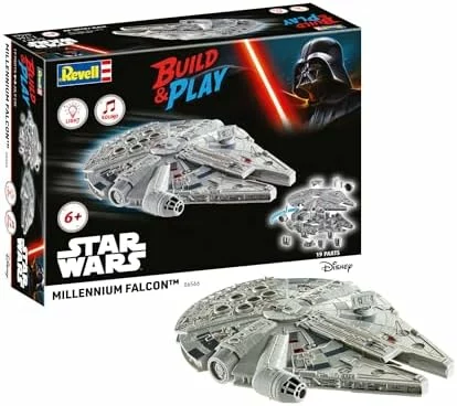 Revell Halcón Milenario Build & Play maqueta Star Wars con luces y sonido