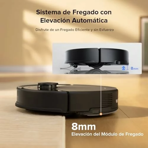 Roborock Q10 S5 robot aspirador y friegasuelos 10000 Pa