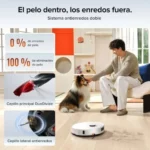 Roborock Qrevo 2 Pro robot aspirador y friegasuelos blanco