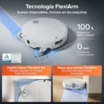 Robot aspirador Roborock Qrevo EdgeT 18.500 Pa con FlexiArm