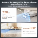 Robot aspirador Roborock Qrevo EdgeT 18.500 Pa con FlexiArm