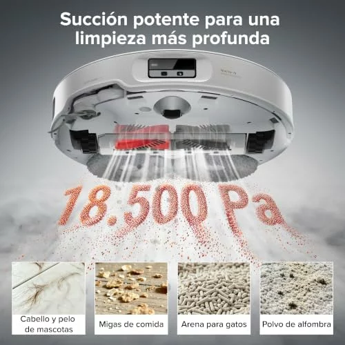 Robot aspirador Roborock Qrevo EdgeT 18.500 Pa con FlexiArm