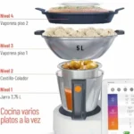 Robot de cocina Taurus Mycook Next con wifi y pantalla XXL 2000W 75L