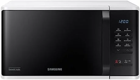 Samsung Microondas Libre Instalación 23L 800W MS23K3513AW/EC, Black