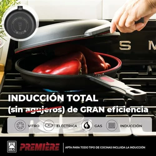 Sartén doble BRA Dupla Premiere para tortillas