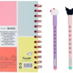 Set agenda escolar Hello Kitty 2026-2027 con 3 bolígrafos borrables