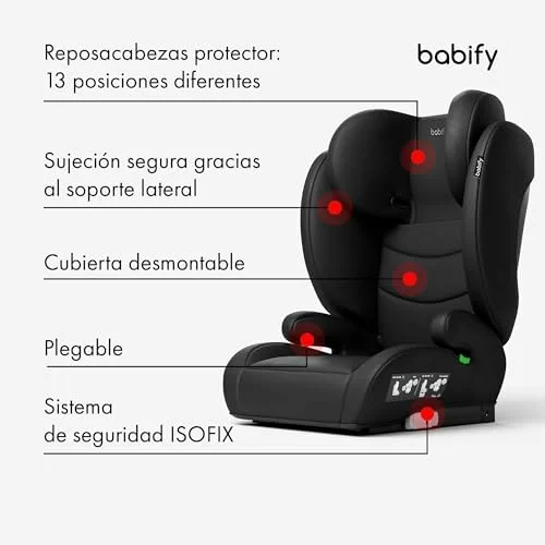 Silla de coche Babify FlexiFit Premium ISOFIX para bebé