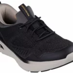 Skechers Arch Fit Crosser-Emeric para hombre, zapatillas negras
