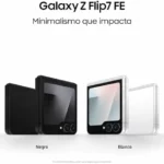 Smartphone Samsung Galaxy Z Flip7 FE 128 GB plegable negro 128GB 50MP