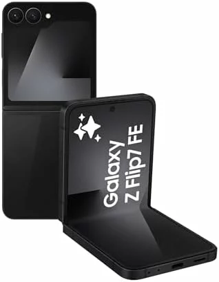 Smartphone Samsung Galaxy Z Flip7 FE 128 GB plegable negro 128GB 50MP