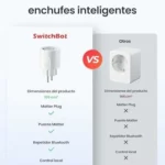 SwitchBot Matter Plug Mini enchufe inteligente con monitor de energía