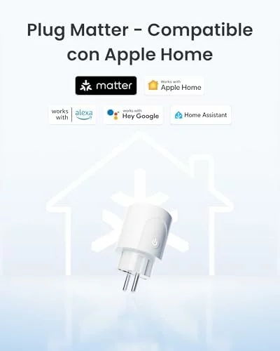 SwitchBot Matter Plug Mini enchufe inteligente con monitor de energía