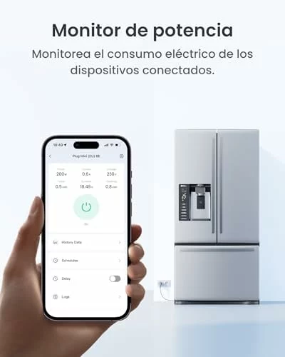 SwitchBot Matter Plug Mini enchufe inteligente con monitor de energía