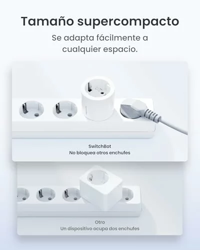 SwitchBot Matter Plug Mini enchufe inteligente con monitor de energía