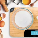 Tabla de cortar de bambú JOCCA con báscula integrada