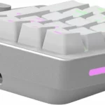 Teclado numérico Glorious GMMK Macro Numpad inalámbrico Bluetooth (blanco)
