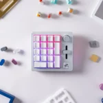 Teclado numérico Glorious GMMK Macro Numpad inalámbrico Bluetooth (blanco)