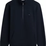 Tommy Hilfiger Essential Terry sudadera con media cremallera para hombre