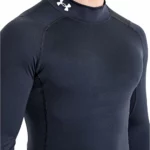 Under Armour HeatGear Armour Comp Mock camiseta de compresión de manga larga