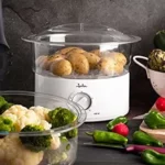 Vaporera Jata CV200 con 2 cestas y temporizador
