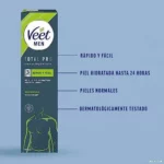 Veet crema depilatoria masculina piel normal 200 ml