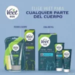 Veet crema depilatoria masculina piel normal 200 ml