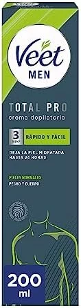 Veet crema depilatoria masculina piel normal 200 ml